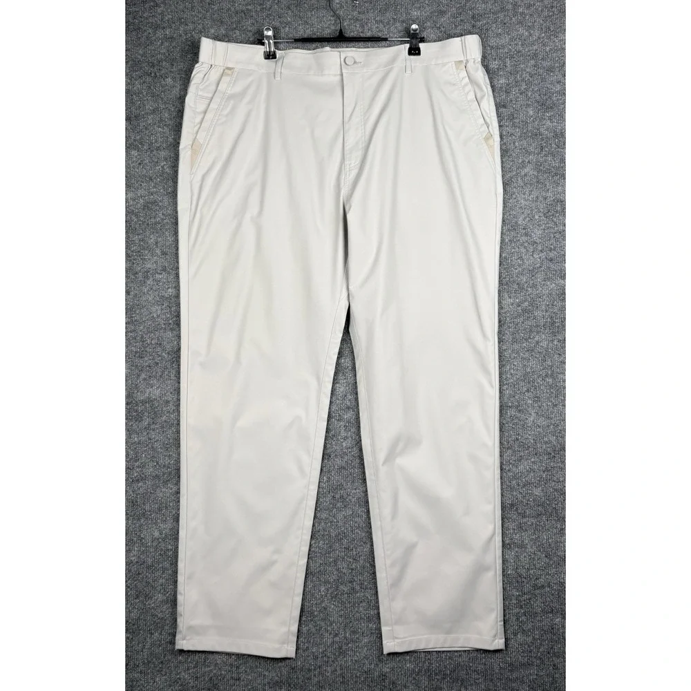 Jack Archer Jetsetter Performance Pants Gray 38x30 Stretch Travel Golf Chino